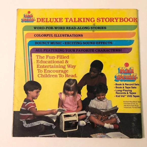 Vintage 1986 The Popples Nutcracker Christmas Read Along Book Only No Record - Picture 2 of 15